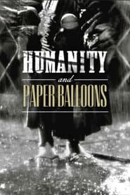 Humanidad y globos de papel