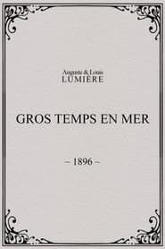 Gros temps en mer