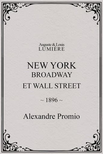 New York, Broadway et Wall Street