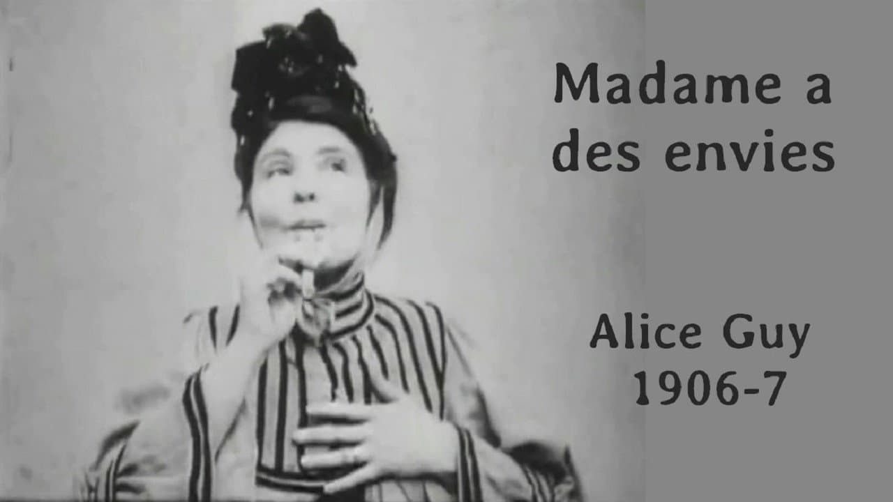 La señora tiene antojos