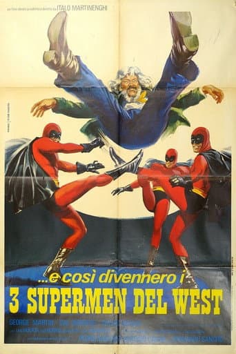 3 superhombres en el Oeste